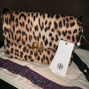 Tory Burch Chelsea Calf-Hair Cross Body